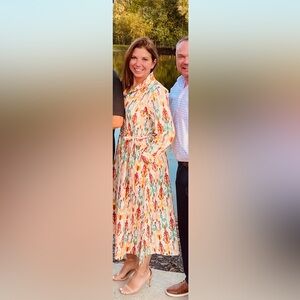 Zara Multicolor Patterned Dress